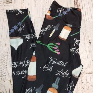 Essential Oil Lady Leggings